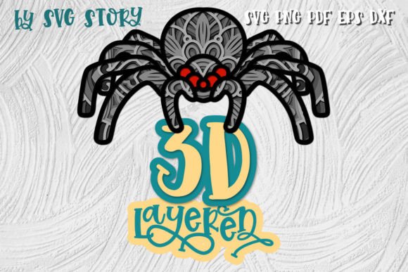 3D Layered Spider Halloween Design SVG: A Guide to Choosing and Using It Effectively