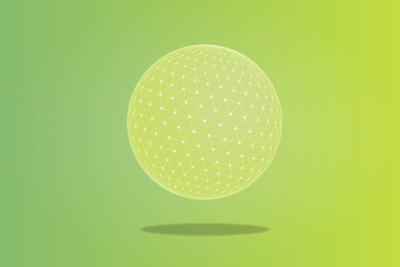 Abstract 3d Polygonal Design for Creative Projects