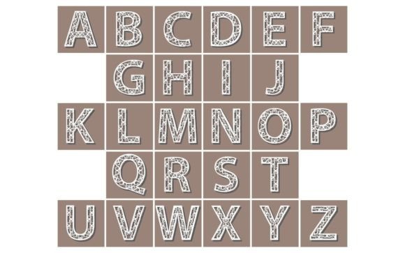 Alphabet A-Z SVG Bundle for Creative Projects