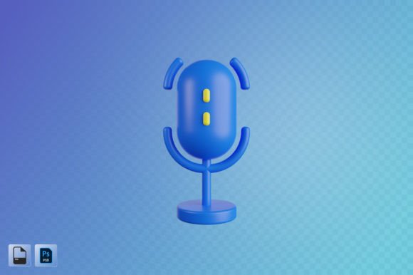Enhancing Creativity and Communication with Mic 3D Illustration