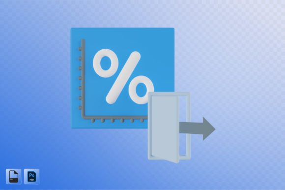 Exit 3D Illustration: A Powerful Tool for Modern Design Projects