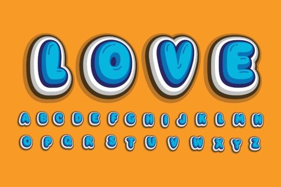 Love 3D Text Letter Logo Design: A Versatile Tool for Creative Projects
