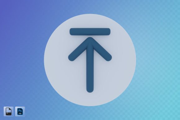 Understanding the File Upload Arrow 3D Illustration: A Versatile Design Asset